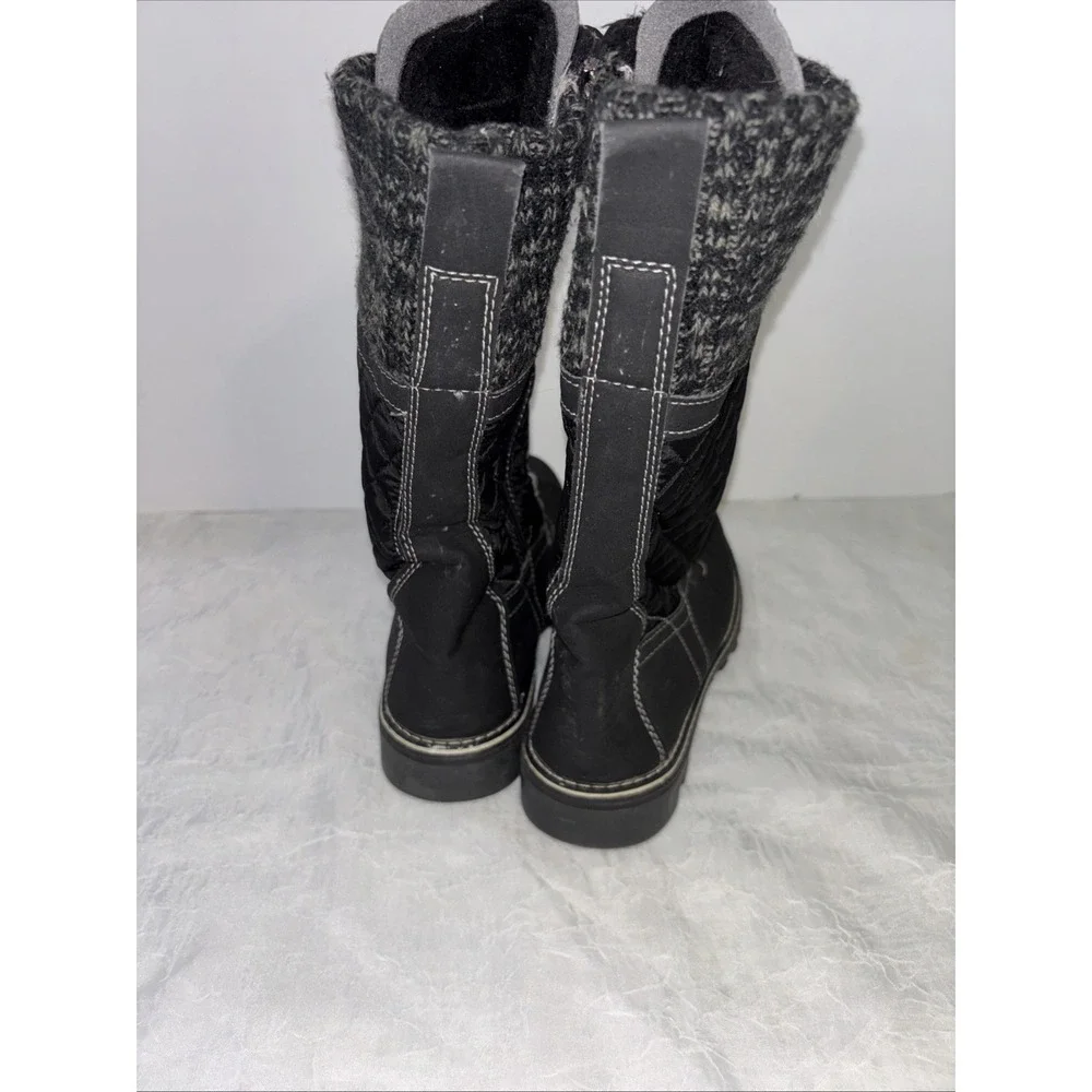 Women's Black Polar Winter Boots Size 9